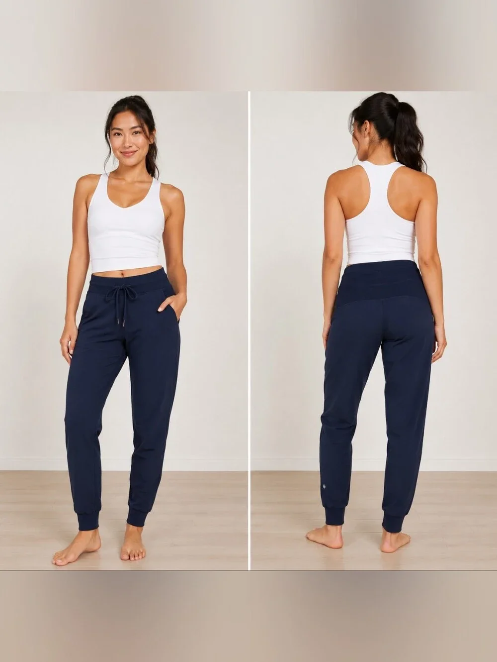 Lululemon Dance Studio Jogger Navy Blue Size 0 NWOT High Rise Stretch Athletic P